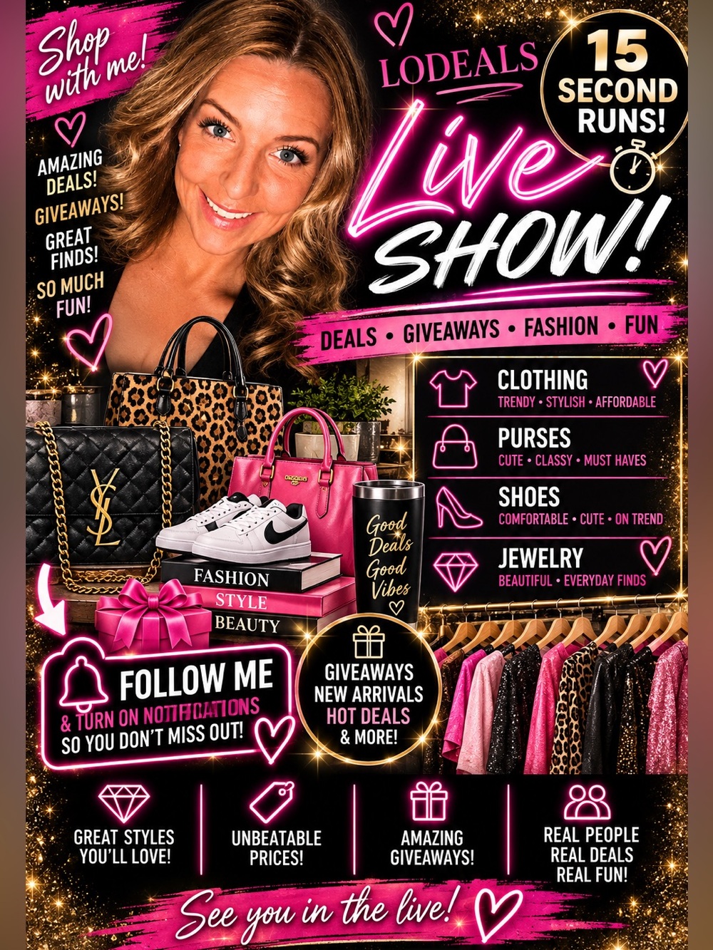 LIKE THIS FLYER TO GET NOTIFIED WHEN WE GO LIVE.🎬📦✅ LIKE for Updates🫶🪩🌟